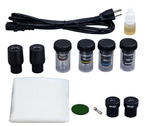 40x~2000x LED Trinocular Compound Microscope, Reversed Nosepiece in Saudi Arabia