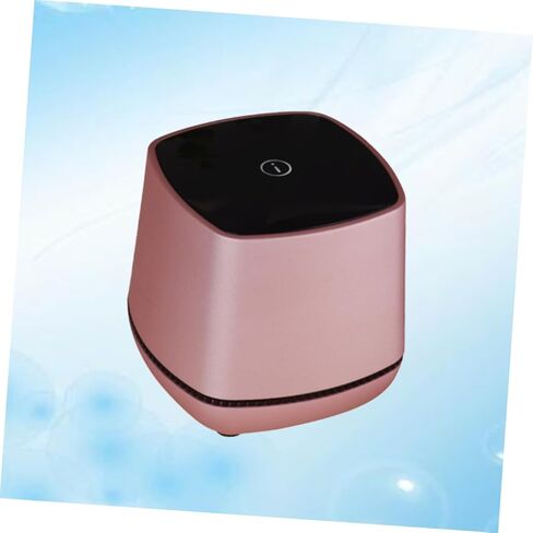 سماعات كمبيوتر صغيرة تعمل بمنفذ USB من Angoily، صوت جهير لسطح المكتب والكمبيوتر المحمول، تصميم مضغوط بلمسة نهائية ذهبية وردية in Kuwait