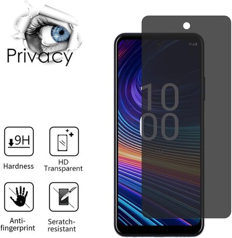 Privacy Screen Protector for Boost Mobile Celero 5G+ 2024 6.7" - [2-Pack] Anti-spy Anti-peeping Anti-Scratch Tempered Glass for Boost Celero 5G+ 2024 in Saudi Arabia