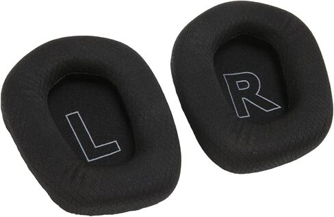 Elastic Replacement Ear Pads for G733 Headphones, Breathable Comfortable Ear Cushions with Easy Installation, Compatible with G733 in Saudi Arabia