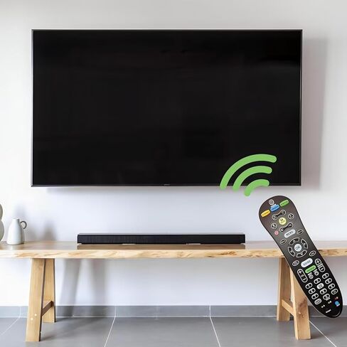 جهاز تحكم عن بعد عالمي S30-S1B لأجهزة تلفزيون AT&T وأجهزة صندوق التلفزيون، جهاز تحكم عن بعد بسيط الإعداد يوفر أداءً موثوقًا وتوافقًا واسعًا in Kuwait