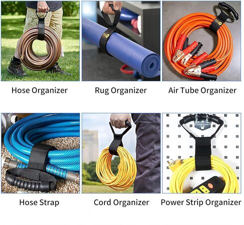 Heavy Duty Storage Strap –29 Inch Extra-Large Hook and Loop Organizer for Thick Extension Cords, Pool Hoses, Generator Cables, Air Hoses in Saudi Arabia