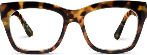 Peepers by PeeperSpecs Women's Shine on Square Blue Light Blocking Reading Glasses in Saudi Arabia