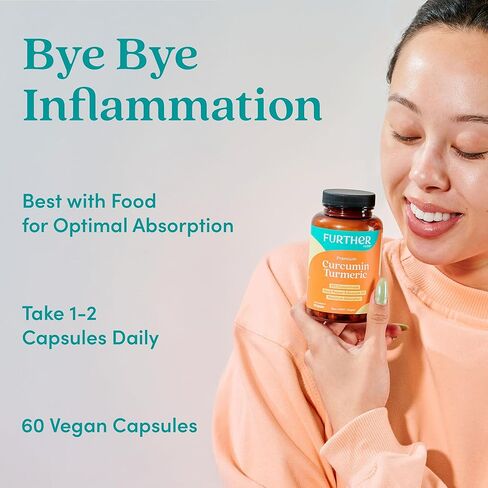 فورذر فود, كركم فاخر من الكركم فائق القوة، 500 ملغ، 60 كبسولة in Kuwait