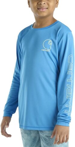 Carhartt Unisex Kid's Long Sleeve Force Sun Defender T-Shirt in Saudi Arabia