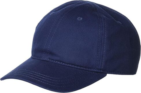 Lacoste Men's Side Croc Twill Adjustable Leather Strap Hat in Saudi Arabia