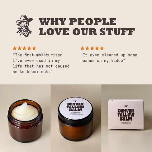 Relaxation Tallow Balm – With Lavender Essential Oil, Grassfed Beef Tallow, Raw Honey – Calming Balm – 2oz in Saudi Arabia