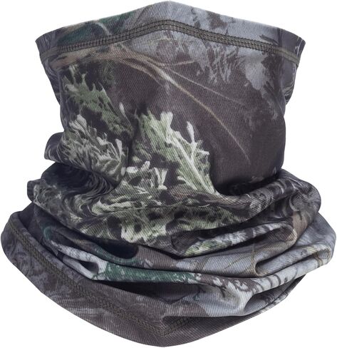 Camo Face Mask & Neck Gaiter - UV Sun Protection, Cooling for Men & Women - Hunting, Fishing, Cycling, Hiking in Saudi Arabia