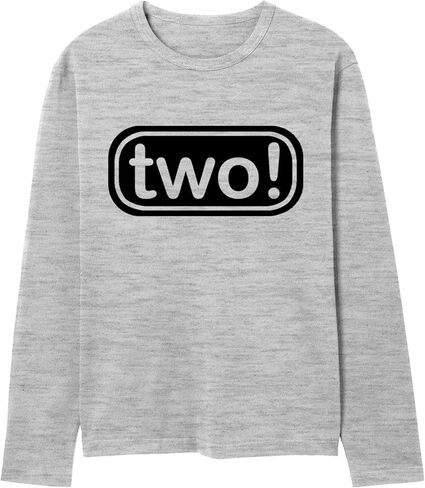Two! Second Birthday T-Shirt Boy 2 Years Old Kid Party Outfit 2nd Tee Toddler in Saudi Arabia