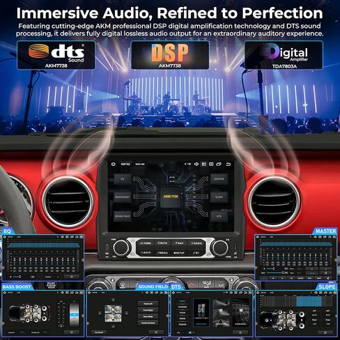 محول فك إشارة الفيديو AHD لسيارة Jeep Wrangler JL & Gladiator JT (2018-2022) - متوافق مع الكاميرا الاحتياطية في المصنع ونظام عرض بانورامي 360 درجة in Kuwait