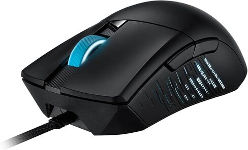 ASUS ROG Gladius III Wired Gaming Mouse, 19K Optical Sensor, 19,000 DPI, 6 Programmable Buttons, RGB Lighting, ROG Switch Socket Design, Swappable Switches, Ergonomic, Black in Saudi Arabia