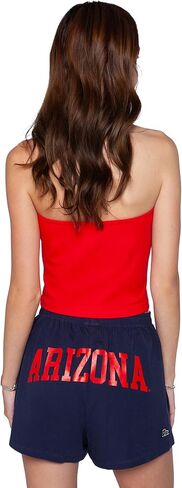 Hype & Vice Arizona Official Collegiate Short for Women – University-Themed Athletic Shorts for College Game Day & Tailgate Outfits, Navy, L in Saudi Arabia