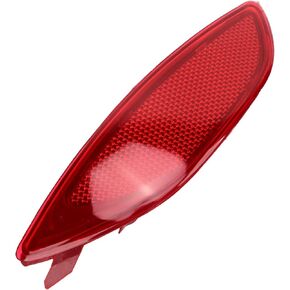 Rear Bumper Night Reflector Rear Bumper Reflector Red Warning Waterproof Shock Resistant Replacement for Hyundai Accent LE SE (Left: 924051R000)