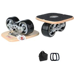 TwoLions 7 Layer Canadian Maple Deck Freeline Drift Skates with High Rebound Pu Wheels