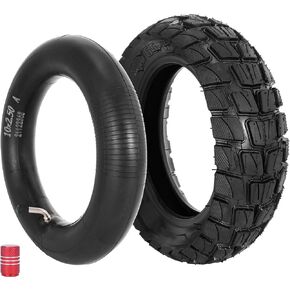 80/65-6 Scooter Tire Inner Tube,SOGIME 10 Inch Electric Scooter Tire Off-Road 10X3.0 E-Scooter Tube with Angled Valve Stem