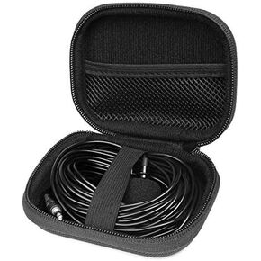 Lavalier Microphone Case for Sony ECMAW4; MAONO Lavalier Microphone, MAONO AU404; FerBuee; RockDaMic; DGFAN CYJ2200; Shure MVL; Rode Smartlav; Boostech; Stony-Edge IMPLE; Movo LV1, Black