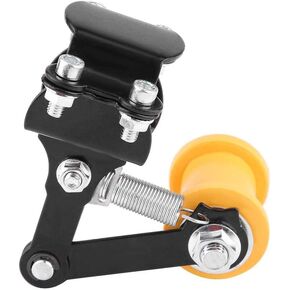 for chain tensioner for mini bike Senyar Adjuster Chain Tensioner, Motorcycle Universal Tool Adjuster Chain Tensioner Bolt On Roller Motorcycle Modified Accessories (black)