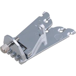 Yibuy Zinc Alloy 5 String Banjo Tailpiece 6.7 x 2.5 x 0.4cm Parts Replacement