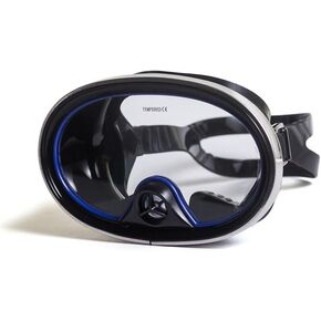 Generic Snorkel Set ，Scuba Diving Mask,Snorkeling Goggles，Swimming Goggles,189°Panoramic Wide View, Tempered Glass, & Adjustable Strap,Anti-Fog,Non Foggy Diving Goggles