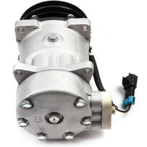 ECCPP AC Compressor 1987-2015 Fit for P-eterbilt 320 1985-2008 for P-eterbilt 379 1987-1995 for K-enworth T600A CO 4696C SD7H15 Air Conditioning Compressor