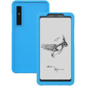 BOZHUORUI Silicone Case for 6.13" Onyx Boox Palma & Onyx Boox Kant - Lightweight Anti Drop Flexible Soft Protective Cover (Black)