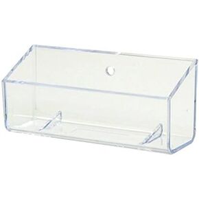 Premium Wall Mount Clear Business Card, Gift Card Holder (1 Pack)