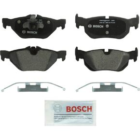 BOSCH BP1267 QuietCast Premium Semi-Metallic Disc Brake Pad Set - Compatible With Select BMW 1 Series M, 128i, 323i, 328i, 328i xDrive, 328xi, X1; REAR
