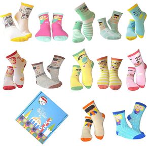 "Mary Blair" 12-Pack Set Pink and Blue Magic and Whimsy Kids Set of Gift Box