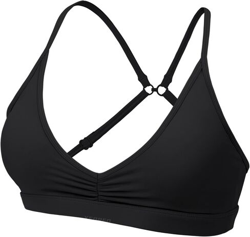 YEOREO حمالات صدر رياضية للصالة الرياضية للنساء كاسي تجريب متقاطع حمالة صدر مبطنة خفيفة التأثير Strappy اليوغا المحاصيل الأعلى in Saudi Arabia