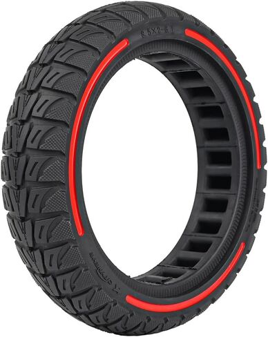 8.5 inch Off-road Solid Rubber Tire replacement for Gotrax GXL V2/XR/APEX XL Hiboy S2/S2R Xiaomi M365/Pro Electric Scooter 8.5 inch Solid Tire Replacement (Red 1pc) in Saudi Arabia