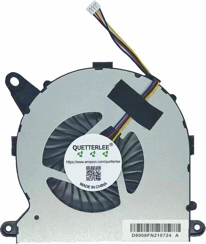 مروحة تبريد وحدة المعالجة المركزية البديلة الجديدة من QUETTERLEE لـ Intel NUC NUC8 NUC8i3BEK4 NUC8i7BEH NUC8i5BEH NUC8i3BEH NUC8i5bek BOXNUC8i7BEH6 NUC8BEH I3/I5/I7 Mini Host Series BSC0805HA-00 BAZB0808R5H P004 5V Fan in Saudi Arabia