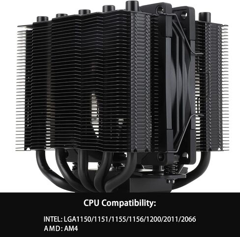 مبرد وحدة المعالجة المركزية من Thermalright Silver Soul 110 White CPU Cooler Dual Towers، 5 أنابيب حرارية، ارتفاع 110 مم، مروحة TL-B9W PWM، غطاء مبدد حرارة من الألومنيوم، تقنية AGHP، لـ AMD AM4 AM5/Intel 1700/1150/1151/1200/2011 in Kuwait
