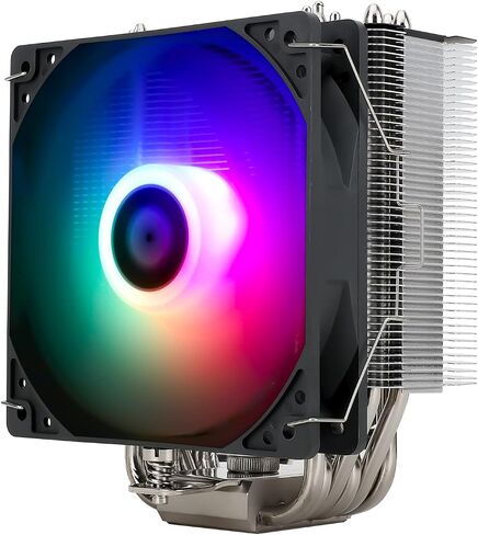 Thermalright BA120 CPU Air Cooler, 6 Heat Pipes, TL-C12C PWM Quiet Fan CPU Cooler with S-FDB Bearing, for AMD AM4 AM5/Intel 1700/1150/1151/1200, PC Cooler in Kuwait