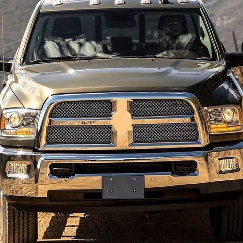 Voodonala for Dodge RAM 1500 2013-2018 & 2019-2024 Classic Front Plate License Bracket Front License Hanging Kits Compatible with Dodge RAM 1500 2019 2020 2021 2022 2023 2024 Classic in Saudi Arabia