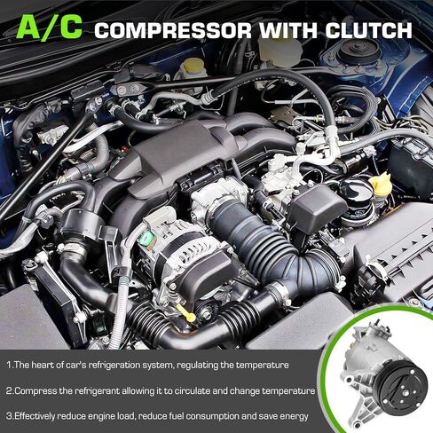 A/C Air Conditioner Compressor Clutch Fit for Chevrolet for Impala 2006-2011 for Malibu for G6 2006 for Monte Carlo 3.5L 3.9L 2006 2007 in Saudi Arabia