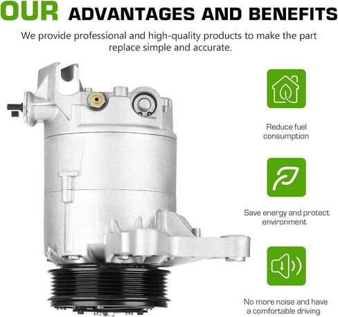 A/C Air Conditioner Compressor Clutch Fit for Chevrolet for Impala 2006-2011 for Malibu for G6 2006 for Monte Carlo 3.5L 3.9L 2006 2007 in Saudi Arabia