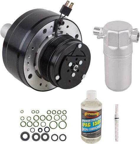 AC Compressor & A/C Kit For Chevy S10 S-10 Blazer GMC Sonoma S15 S-15 Jimmy 4.3L V6 1988 1989 1990 1991 - BuyAutoParts 60-80305RK New in Saudi Arabia
