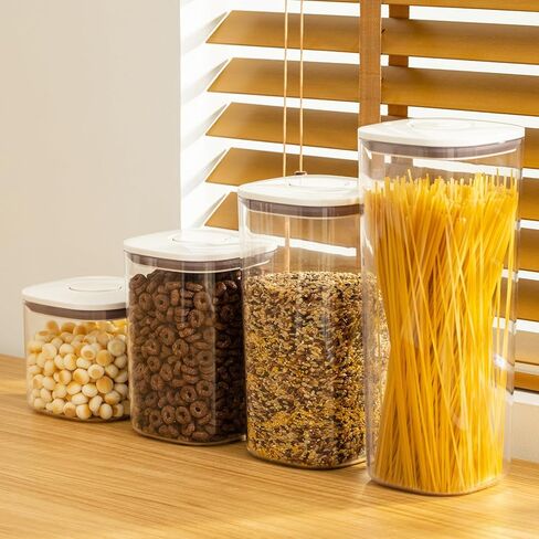 Cereal Container - Airtight Small Grips POP Rice Dispenser Cat/Dog Food Container (0.5 Qt) in Saudi Arabia