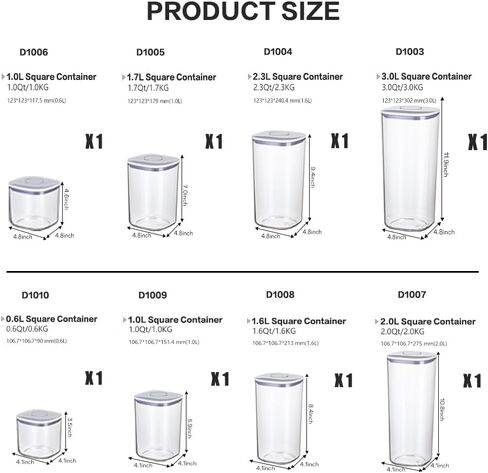 Cereal Container - Airtight Small Grips POP Rice Dispenser Cat/Dog Food Container (0.5 Qt) in Saudi Arabia