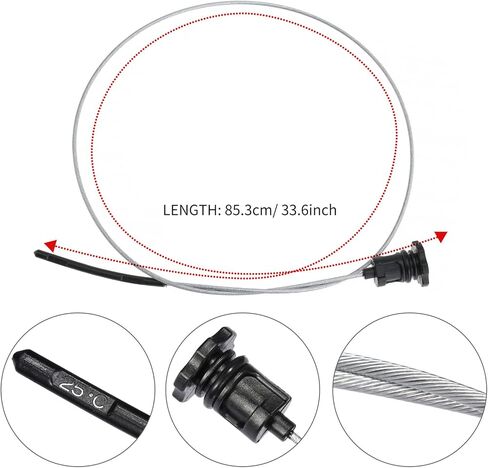 أداة مقياس زيت سائل ناقل الحركة الأوتوماتيكي هيمي 5.7 V8 لكرايسلر 300C لشاحن دودج تشالنجر ماغنوم 5.7 لتر مع قياس مستوى الزيت NAG1 W5A580 in Kuwait