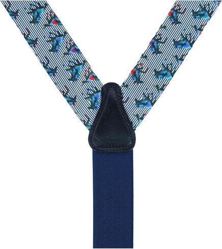 Trafalgar Men's Derby Winning Racehorse Silk Button End Braces (Suspenders) in Saudi Arabia