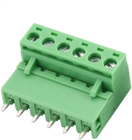 6-Pin 5.08 مللي متر الملعب ذكر أنثى PCB برغي محطة كتلة 10 قطعة in Saudi Arabia