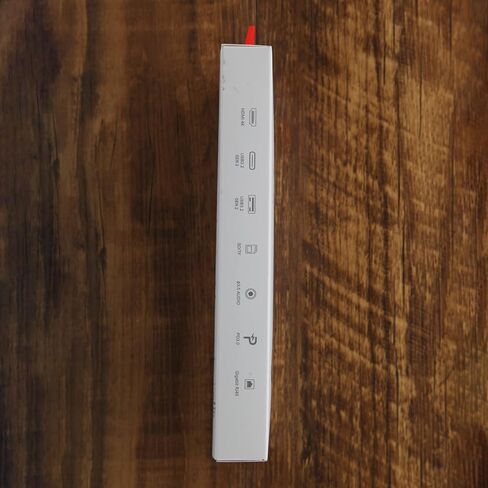 محول إيثرنت SSK USB C Hub (10 في 1)، موزع USB C بسرعة 10 جيجابت في الثانية مع HDMI 4K 60 هرتز، و10 جيجابت في الثانية USB C ومنفذي بيانات USBA، 100 وات PD، إيثرنت، SD/TF USB3.2 Gen 2 Thunderbolt Hub Dock لجهاز MacBook Pro HP لينوفو in Kuwait