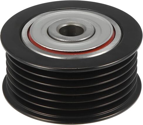 X AUTOHAUX 1660438020 ملحقات السيارة محرك الحزام بكرة المهمل سير السربنتينة بكرة مخددة لكزس GS460 GS F IS250 IS350 IS F LC500 in Saudi Arabia