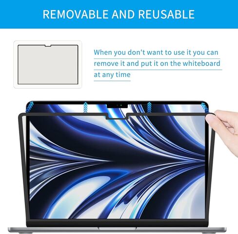 ZOEGAA MacBook Pro 16 واقي شاشة للخصوصية، شاشة خصوصية قابلة للإزالة لجهاز MacBook Pro 16 بوصة 2021-2023 (A2485/A2780، M1/M2) - سهل التشغيل/خالي من الفقاعات، مضاد للضوء الأزرق ومضاد للوهج in Kuwait