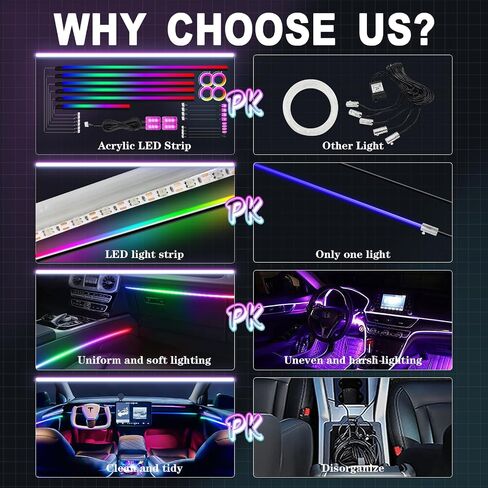 أضواء الصخور LED RGB، مجموعة نيون Underglow للسيارة مع التطبيق/جهاز التحكم عن بعد ووضع الموسيقى المنشط بالصوت، 4 كبسولات مقاومة للماء أضواء الصخور الخفيفة للسيارة للشاحنات ATV SUV RZR UTV قارب دراجة نارية (أزرق) in Saudi Arabia