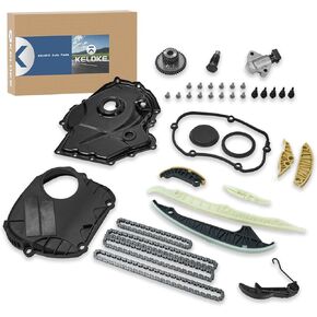 Engine Timing Chain Kit, w/VVT Camshaft Sprockets Intake & Exhaust, Compatible with 2017-2021 Hyundai Elantra Kona Veloster 2.0L & 2017-2022 Kia Forte 2.0L, Replace# 243212E010 24321-2E010 in Saudi Arabia
