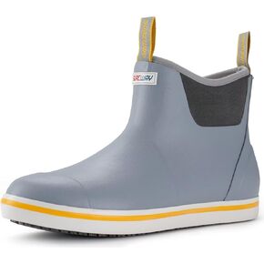 SUREWAY Men's Deck Boots Professional Non-Slip Fishing & Ankle Boating Boot Waterproof Rain Boots, Lightweight Neoprene Rubber Deck Boots in Saudi Arabia