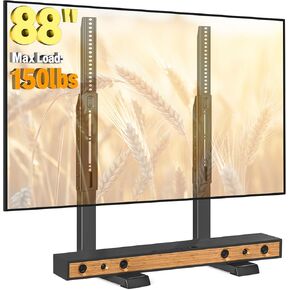 5 ار كوم حامل تلفزيون عالمي لسطح الطاولة لشاشات بلازما LCD LED المسطحة مقاس 22 الى 65 بوصة، ارجل تلفاز، يتحمل حتى 88 باوند، بحد اقصى فيسا 800×500 ملم، قاعدة تلفزيون بارتفاع قابل للتعديل in Kuwait