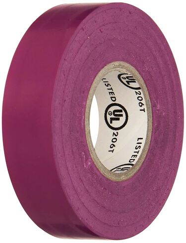 Morris 60060 Brown Vinyl Plastic Electrical Tape, 7 mil, PVC, 66' Length, 3/4" Width in Kuwait